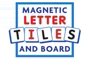 Magnetic Letter Tiles and Board
