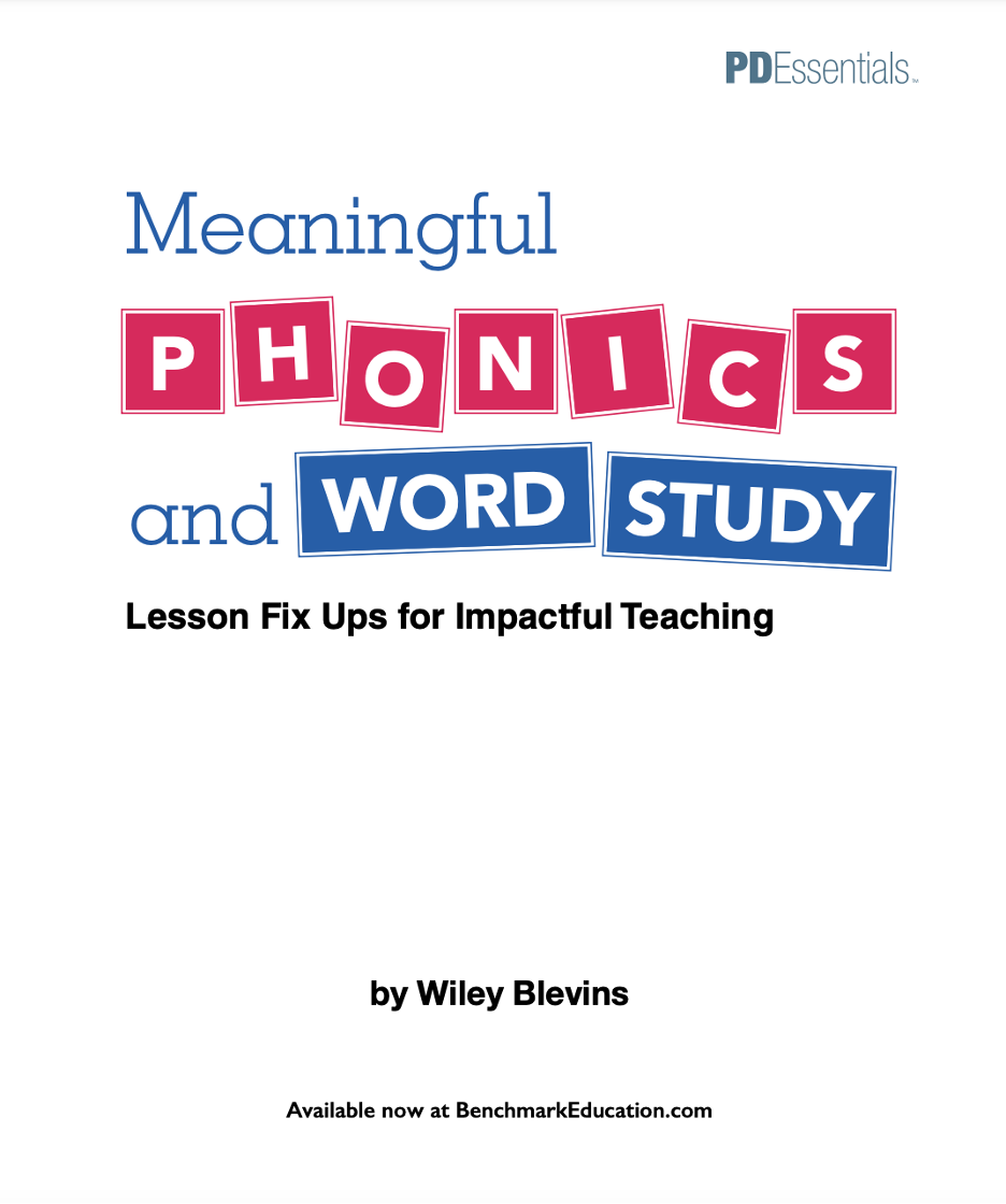 Meaningful Phonics and Word Study